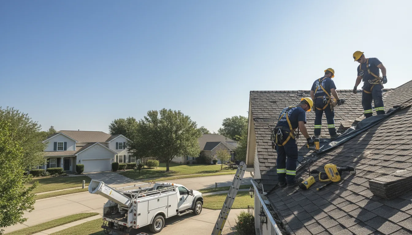 Emergency Roof Repair in Ewing, IL near me
